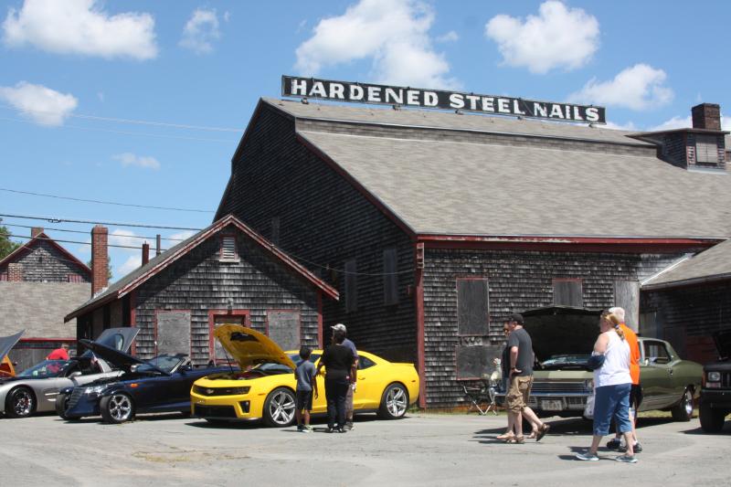 There were approximately 120 entries in the Wareham Historical Society's first Fourth of July car show held at the Tremont Nail Factor District Tuesday afternoon. BY MATTHEW BERNAT